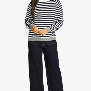 kylie stripe pullover (p585004)