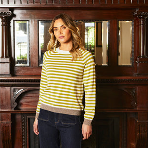 kylie stripe pullover (p585004)