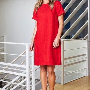 amalfi linen dress (p59543)