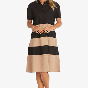 kasbah stripe dress (p595533)