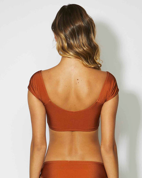 hannah off shoulder top (16102tkss-s) - Rinaldi's Fashions