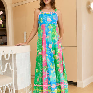 estela strappy dress (10136)