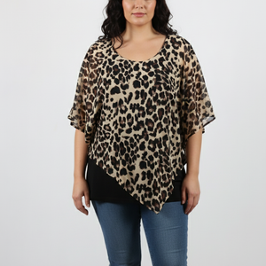 leopard top with lining (1981)
