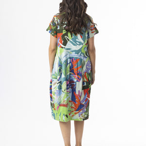 cotton bubble s/s dress (20151lb)