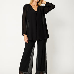 chateau plain chiffon pant (eop20405)