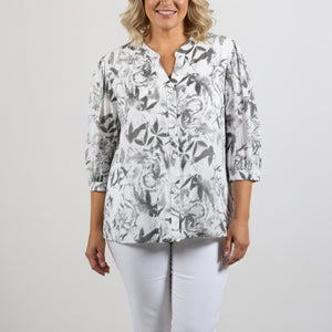 Cotton linen shirt (2605)