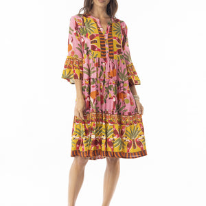 layer frill slv. dress (40151)