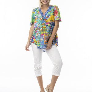 okayama top v flair slv (42188)