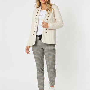 military sweat jacket (44411)