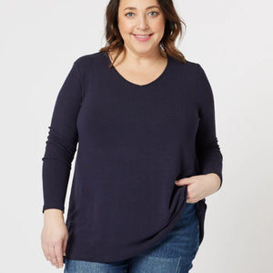 Keely Basic L/S TShirt (44425)