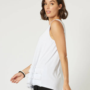 frilled hem cami (46179)