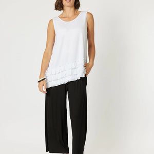 frilled hem cami (46179)