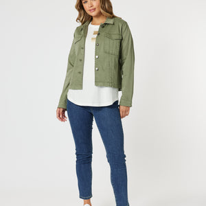 Retro denim jacket (46576)