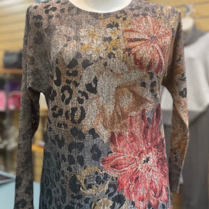 Animal Print Top (ET141)