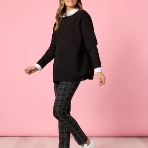 rochelle knit pullover (49302)