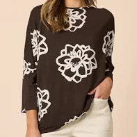 florentine flower top (49425)