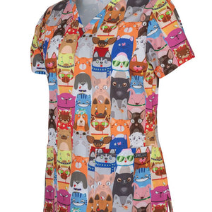 JBS ladies scrub top (4STP)