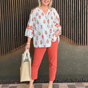 zara stretch pant (6030)
