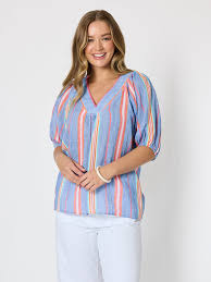 laguna stripe top (50114)