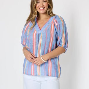 laguna stripe top (50114)