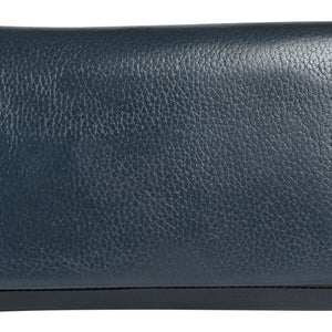 soft cow leather flap wallet (6330)