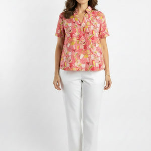placket blouse (6353)