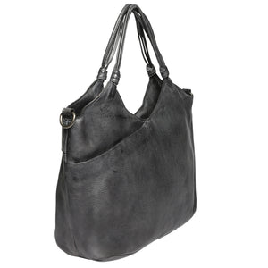 Leather handbag  (7777)
