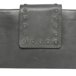 vintage leather multi wallet (7838)