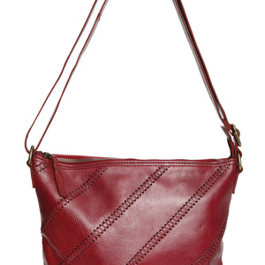 vintage leather x body /front we (7843)