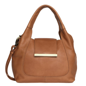 cow vintage leather flap (7905)