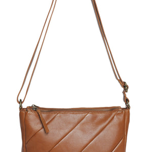 leather multi zip comp. (7937)