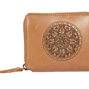 vintage leather comp.wallet (7945)