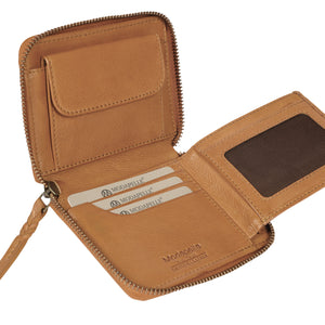 vintage leather comp.wallet (7945)