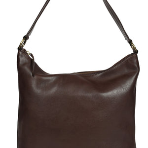 vintage leather bucket (7962)