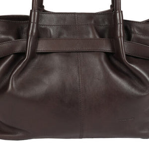 vintage leather large tote (8004)