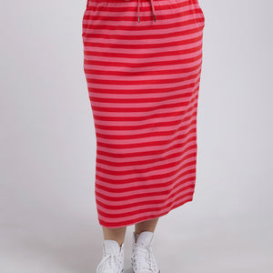 Sunset Stripe Skirt (8129051)
