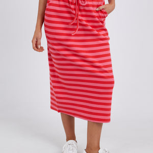 Sunset Stripe Skirt (8129051)