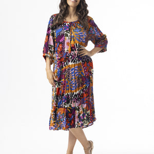 puff slv. dress (81326)