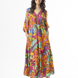 V maxi dress (81366)