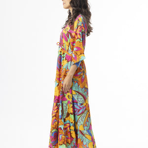 V maxi dress (81366)