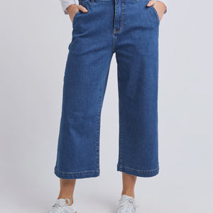 Sidney crop wide leg jean (81D1462)