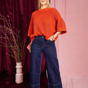 ando pin tuck jean (81d1630)