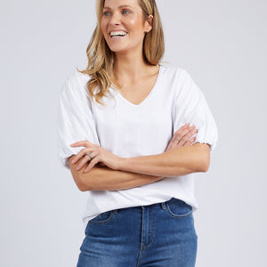 Joy s/s tee (81X4316) white