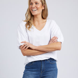 Joy s/s tee (81X4316) white