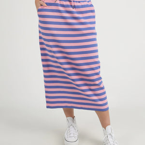 sunset stripe skirt (81x4455)
