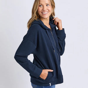 beachy l/s zip hoodie (81x4549)