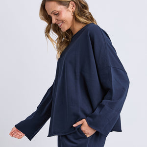 Gab l/s sweat (81X4564)