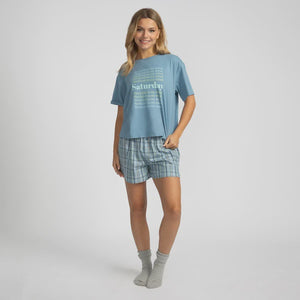 PJ set (Saturday print)