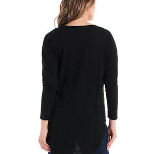 Jessie Long Sleeve Tee 100%cotton(BB2027)