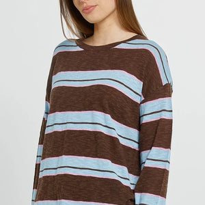 knit stripe top (bb4063)